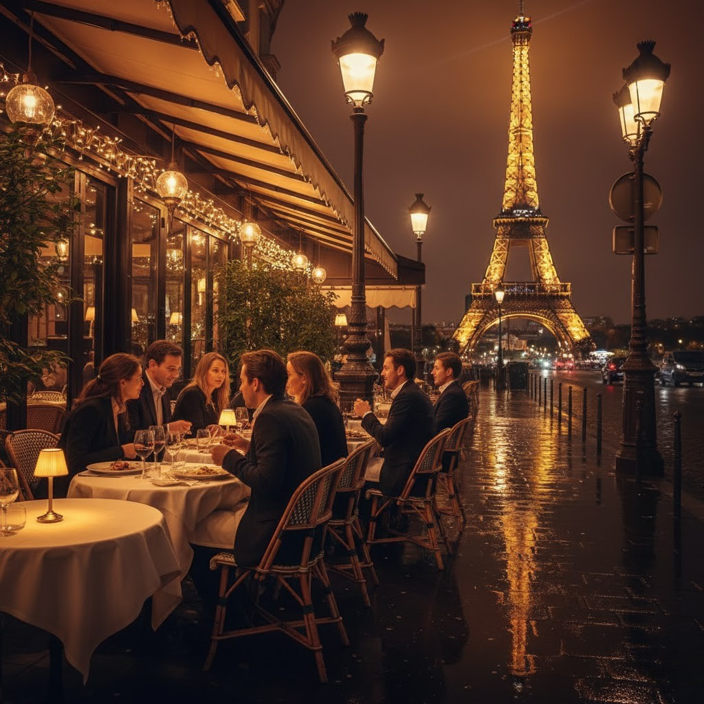 Eiffel Tower Travel Metro